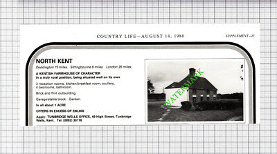 Doddington Kent Farm House Sale Advert - 1980 Cutting
