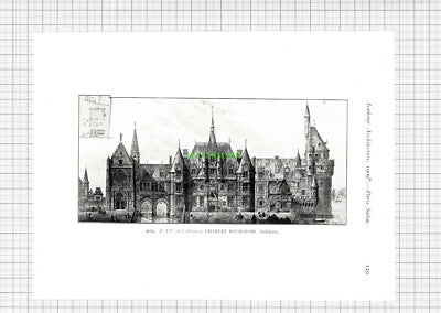 Charles Bourgeois Architect France - 1909 Book Print