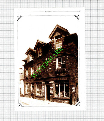 Hawkshead Cumbria Post Office  - Cutting