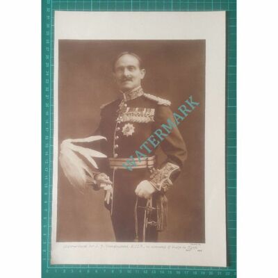 Major General Sir G F Younghusband Egypt World War One - c.1919 Cutting