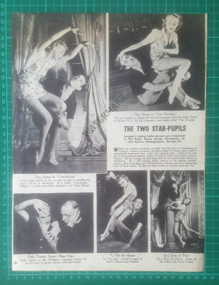 X1007) Royal Opera House Stockholm George Ge Brita Appelgren Rhodin Ballet 1944