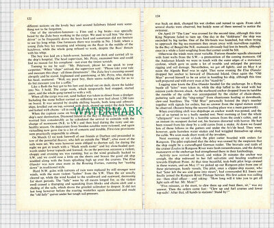 C3103) Elsa Olander Swedish Barque Capt Bertil Petersson 2 Part Article - 1970