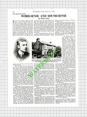 Sir Edward Elgar - 1980 Article