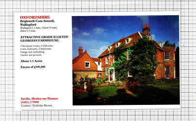 Brightwell-cum-Sotwell Wallingford / Cobham Surrey Sale Advert - 1991 Cutting