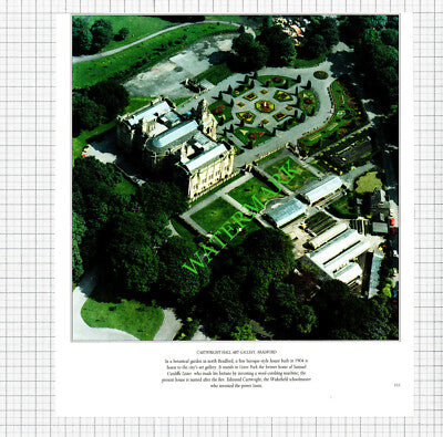 Cartwright Hall Art Gallery Bradford Boston Spa Church Yorkshire -1980s Cutting