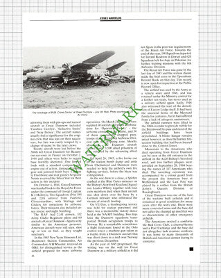 Little Easton Great Dunmow Airfield Essex 386th Bomb Group  - 1989 Article