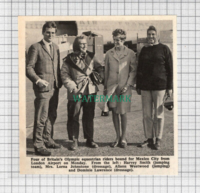 C2659) Harvey Smith Mrs Lorna Johnstone Alison Westwood Dominic Lawrence - 1968