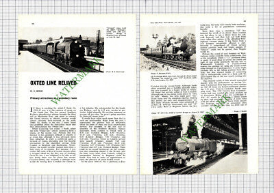 Oxted Line Railway - 1971 Article