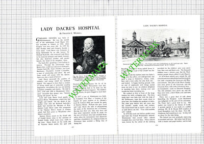 Lord and Lady Dacre Westminster Sturton Stourton House Maskell - 1954 Article