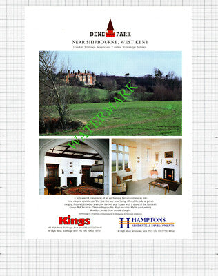 Hartfield Sussex / Shipbourne Kent House Advert   - 1991 Cutting