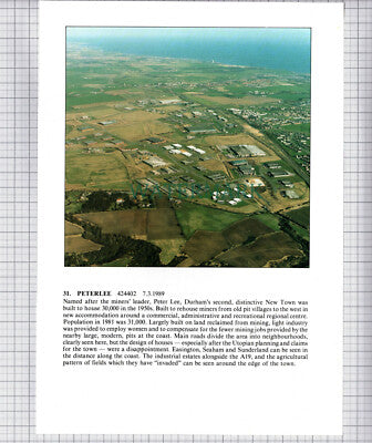 (7097) Middlesbrough / Peterlee Aerial View - 1980s Cutting / Print
