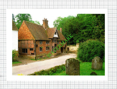 Smith's Arms Godmanstone Dorset / Castle Inn Chiddingstone 1980's Print /Cutting