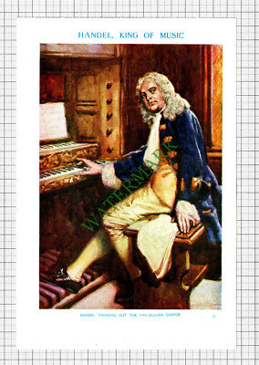 Handel Composer - c.1950s Print