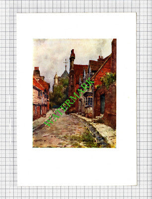 St Mary's Church Rye Sussex - c.1913 Small Print