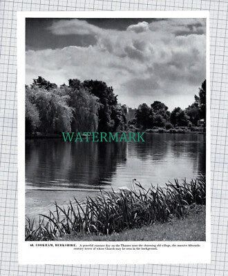 X1945) St Albans Cathedral Hertfordshire / Cookham Berkshire - 1960s Book Print