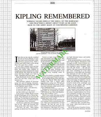 Goojerat Barracks Colchester Essex  - 1990 Article