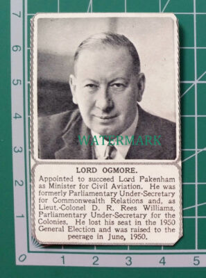 C4385) Lord Ogmore Minister Civil Aviation 1951 Clip