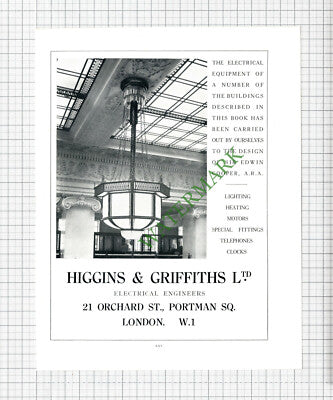 William Smith Port Of London Building /  Higgins & Griffiths Ltd  - c.1931 Print