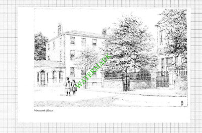 Wakefield Wentworth House - 1980s Cutting