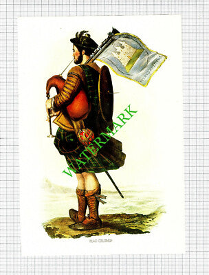 MACCRUIMIN MAC CRUIMIN Scottish Clans  - c.1980 Book Print