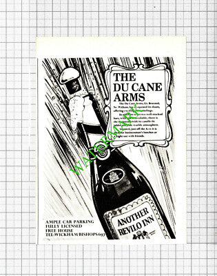 The Du Cane Arms Great Braxted Essex Small Advert  - 1971 Cutting
