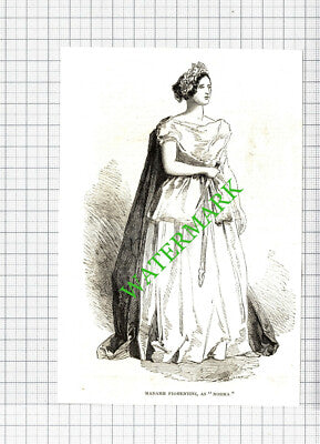 Madame Fiorentini -  1850 Cutting