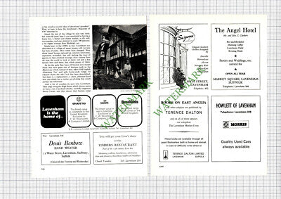 9216) Lavenham Suffolk - 1972 Article