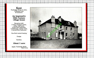 Ramsden Oxfordshire / Tunbridge Wells Kent House Sale Advert -  1988 Cutting