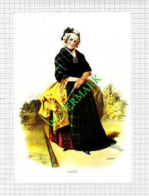 LAMOND Scottish Clans  - c.1980 Book Print