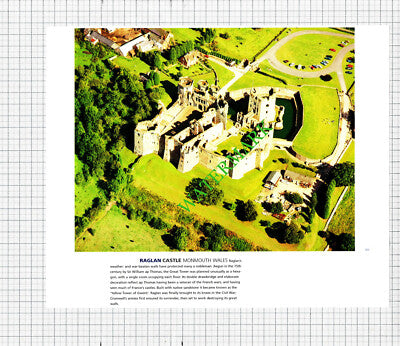 Raglan Castle Wales / Reading Festival Berkshire -   c.1990s Cutting / Print