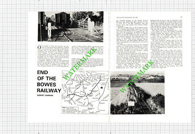 The Bowes Railway Durham  - 1975 Article