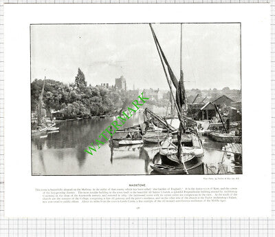 Nottingham Alexander The Great / Maidstone Kent - c.1900 Book Print