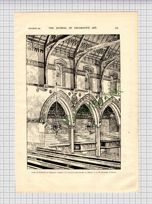 X459) United Presbyterian Glasgow Guthrie / Bailie Bridie Blairgowrie - 1894