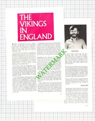 York Archaeological Trust  Richard Hall - 1982 Article