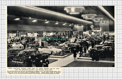 C3842) Brussels Motor Show -1948 Clip