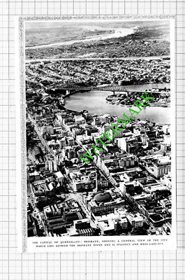 Brisbane Australia - 1953 Cutting