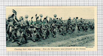 C3407) The Worcesters At War Somme - WW1 Clip