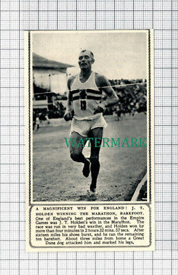 C5039) J T Holden Marathon Runner Winner - 1950 Clip