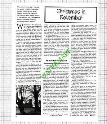 Cynthia Woodward Canewdon Essex Mr Willans Rochford  - 1979 Article