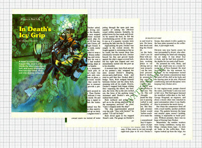 Gary Decker Diving Accident Jerry Rich US Ship DE STEIGUER - 1993 Article