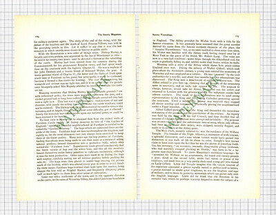 9077) Farnham Surrey - 1902 Article