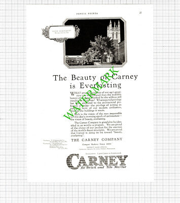 Eden Seminary Missouri Carney Cement Second National Saginaw Kawneer 1926 Advert