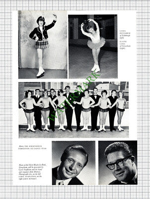 Linda Pettigrew Elaine Long Streatham Ice Rink Cyril Stapleton John Bowrey -1962