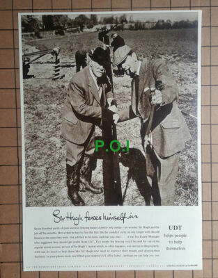 (X222) UDT United Dominions Trust Sir Hugh Advert - 1961 Clip