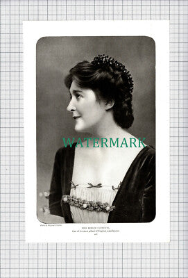 C5189) Miss Miriam Clements Actress - c.1905 Cutting