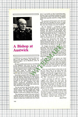 Dr Donald Coggan Bishop Austwick Bradford  - 1983 Article