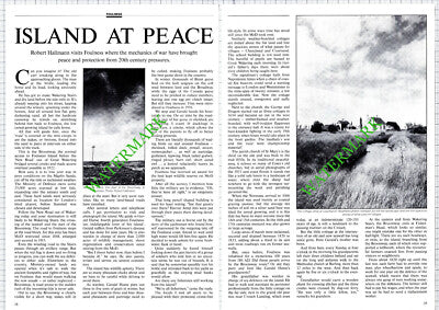 Foulness Island Essex Rob Cox Gerald Hume  -  1992 Article