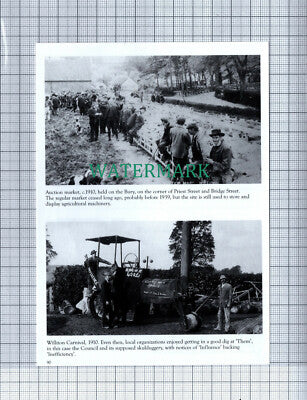 C4309) Williton Somerset Henry Hole Churchill's Saddlery - SMALL Book Print