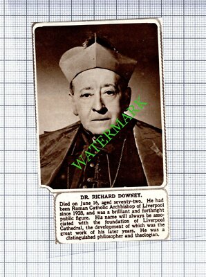 Dr Richard Downey Obituary - 1953 Small Cutting