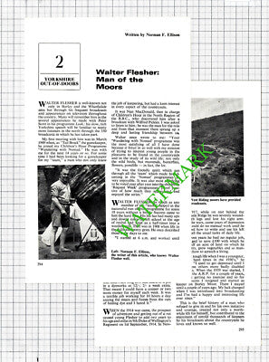 Walter Flesher Gamekeeper Burley Wharfedale  Norman Ellison - 1967 Article